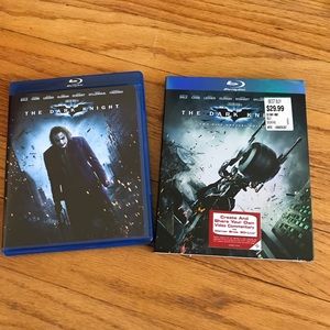 Blue Ray 2 disc set “The Dark Knight.”